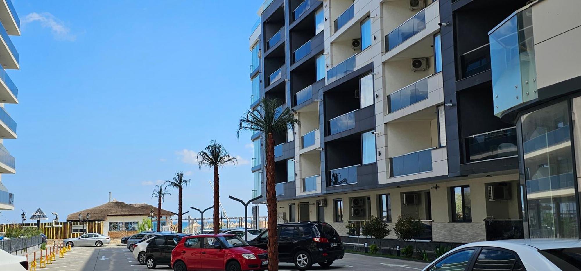 Luxury Aparthotel Promenada In Building Stefan Prima Linie La Mare Năvodari Eksteriør billede