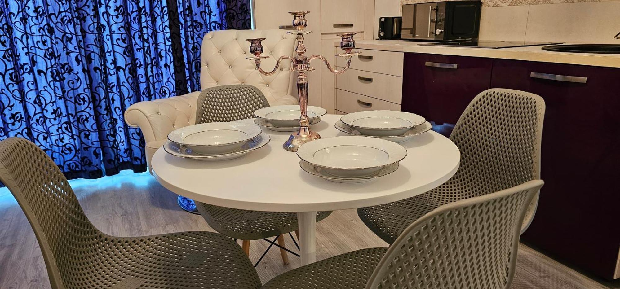 Luxury Aparthotel Promenada In Building Stefan Prima Linie La Mare Năvodari Eksteriør billede