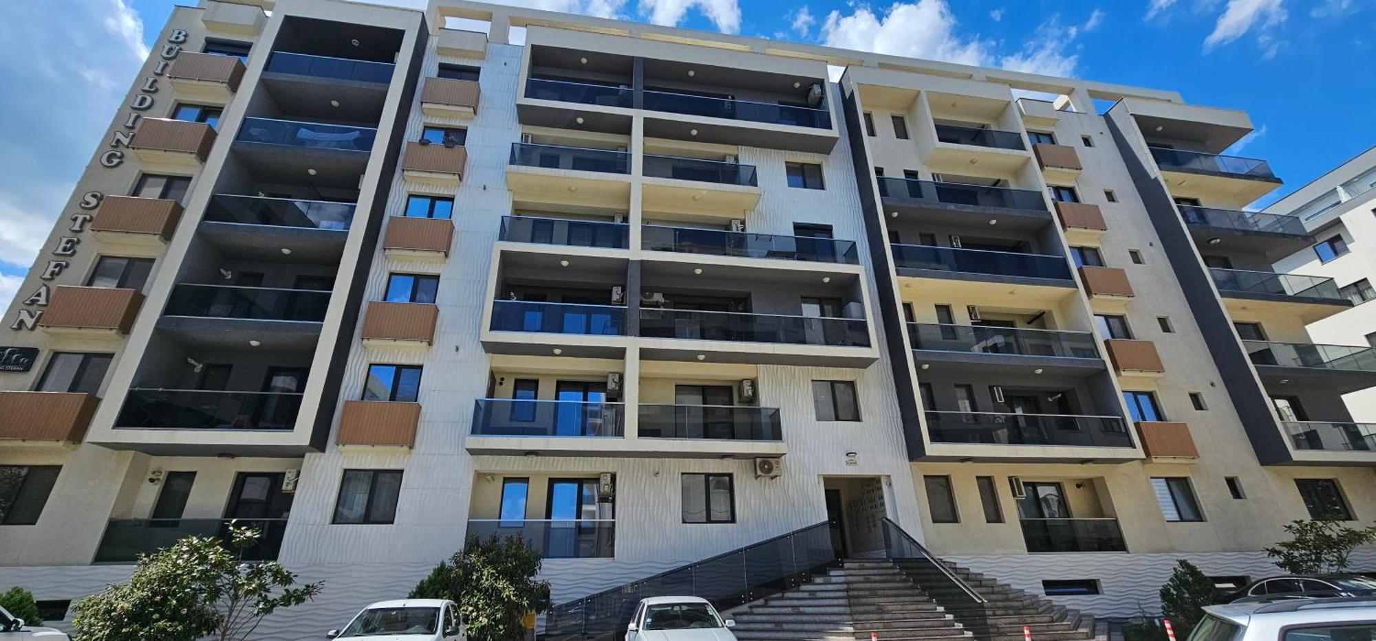 Luxury Aparthotel Promenada In Building Stefan Prima Linie La Mare Năvodari Eksteriør billede